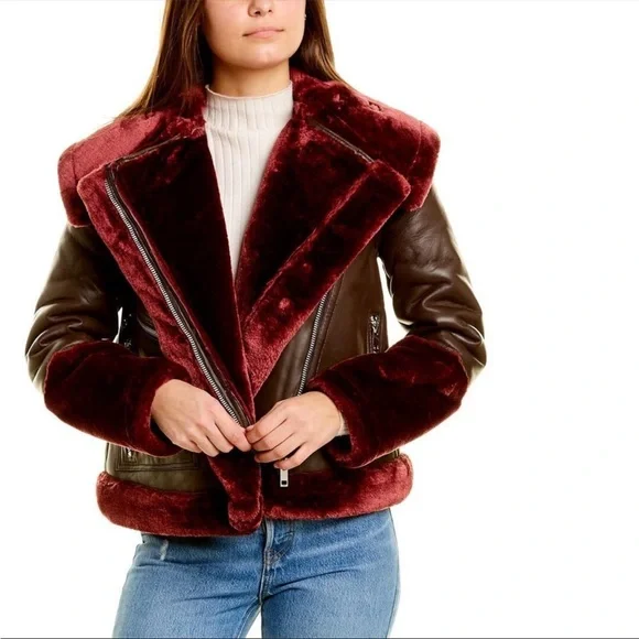 Walter Baker Jackets Coats New Walter Baker Eduardo Leather